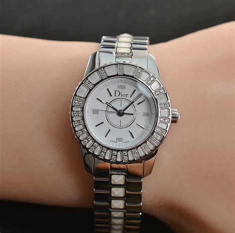 christian dior christal watch|christian dior vintage ladies watch.